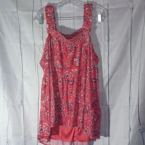 Maurices floral sleeveless top NWT